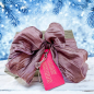 Preview: Geschenkband, Crushente 70mm in purple, style